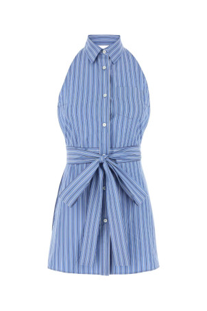 Embroidered poplin mini dress PRADA (P454ISOOO17ME) Embroidered poplin mini dress PRADA (P454ISOOO17ME)