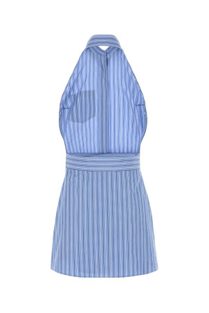Embroidered poplin mini dress PRADA (P454ISOOO17ME) Embroidered poplin mini dress PRADA (P454ISOOO17ME)