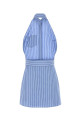Embroidered poplin mini dress PRADA (P454ISOOO17ME) Embroidered poplin mini dress PRADA (P454ISOOO17ME)