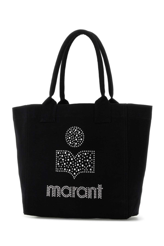 Black canvas small Yenky shopping bag ISABEL MARANT (PM0002FAC3C27M)