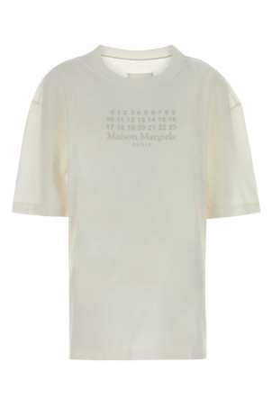Біла бавовняна футболка оверсайз Multicolor MAISON MARGIELA (S67GC0042S24575) Біла бавовняна футболка оверсайз Multicolor MAISON MARGIELA (S67GC0042S24575)