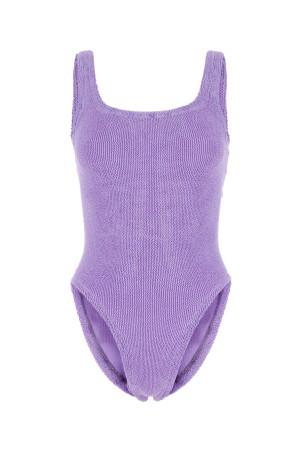Фіолетовий купальник з еластичного нейлону Purple HUNZA G (SQUARENECKSWIM) Фіолетовий купальник з еластичного нейлону Purple HUNZA G (SQUARENECKSWIM)
