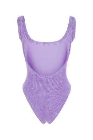 Фіолетовий купальник з еластичного нейлону Purple HUNZA G (SQUARENECKSWIM) Фіолетовий купальник з еластичного нейлону Purple HUNZA G (SQUARENECKSWIM)