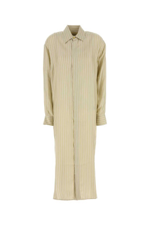 Embroidered silk shirt dress LE KASHA (UZUD) Embroidered silk shirt dress LE KASHA (UZUD)