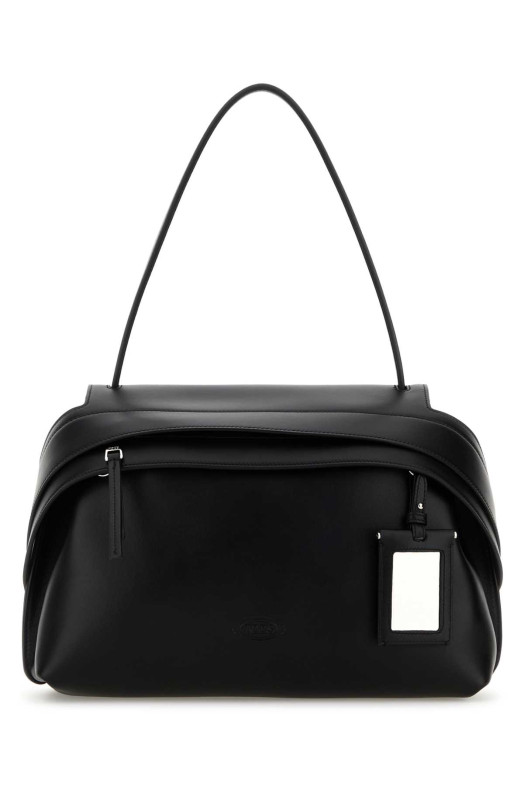 Black eather medium Tod s Wave shoulder bag BLUE TOD'S (XBWWAVJ0300WPE) Black eather medium Tod s Wave shoulder bag BLUE TOD'S (XBWWAVJ0300WPE)