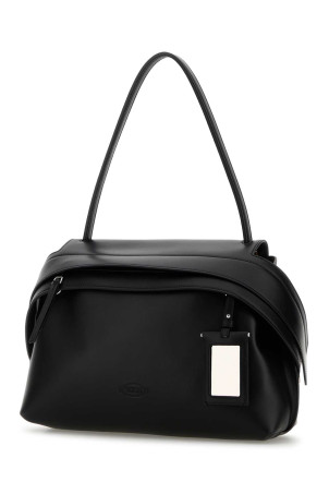 Black eather medium Tod s Wave shoulder bag BLUE TOD'S (XBWWAVJ0300WPE) Black eather medium Tod s Wave shoulder bag BLUE TOD'S (XBWWAVJ0300WPE)