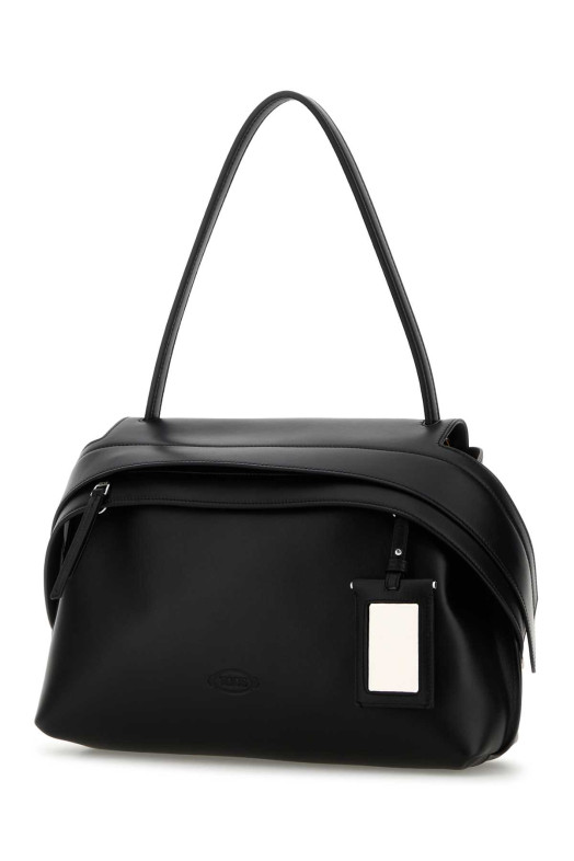 Black eather medium Tod s Wave shoulder bag BLUE TOD'S (XBWWAVJ0300WPE) Black eather medium Tod s Wave shoulder bag BLUE TOD'S (XBWWAVJ0300WPE)