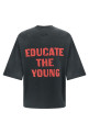 'FU Educate' T-shirt Black