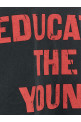 'FU Educate' T-shirt Black