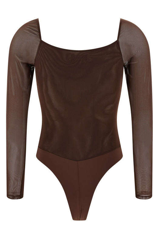 Боди «Гвендолин» Коричневый 5822PRMCHOC Боди «Гвендолин» Коричневый 5822PRMCHOC