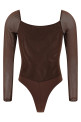 Боди «Гвендолин» Коричневый 5822PRMCHOC Боди «Гвендолин» Коричневый 5822PRMCHOC