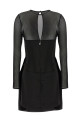 'Satin Corset Mini' dress Black 'Satin Corset Mini' dress Black