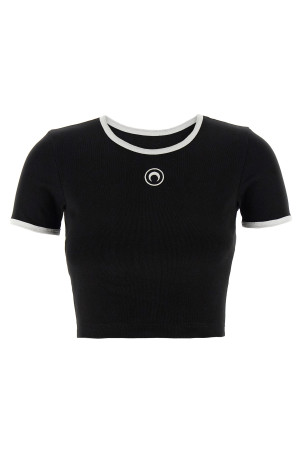 'Moon' embroidery top Black-grey 'Moon' embroidery top Black-grey
