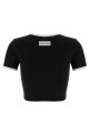 'Moon' embroidery top Black-grey 'Moon' embroidery top Black-grey
