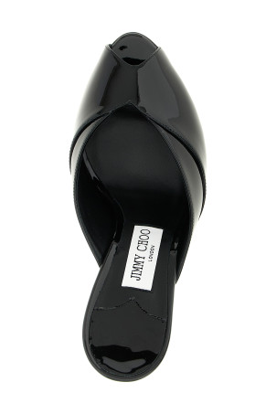 mULE «bRIGITTE Black» JIMMY CHOO BRIGITTEMULE100PATBLACK