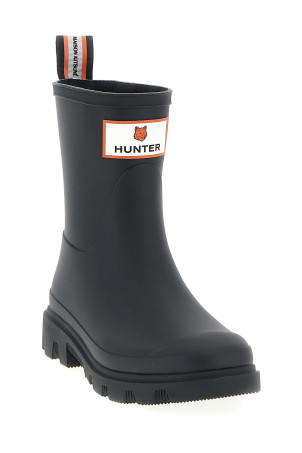 Черевики Maison Kitsuné x Hunter «Downpour» Чорні HFRU0031252P199 Черевики Maison Kitsuné x Hunter «Downpour» Чорні HFRU0031252P199