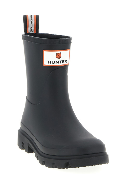 Черевики Maison Kitsuné x Hunter «Downpour» Чорні HFRU0031252P199