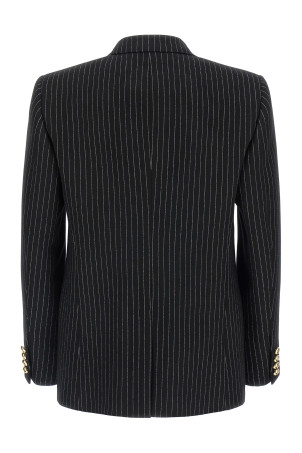 Valentino Garavani 'Valentino' блейзер Чорно-сірий V0CEJ25B410NI