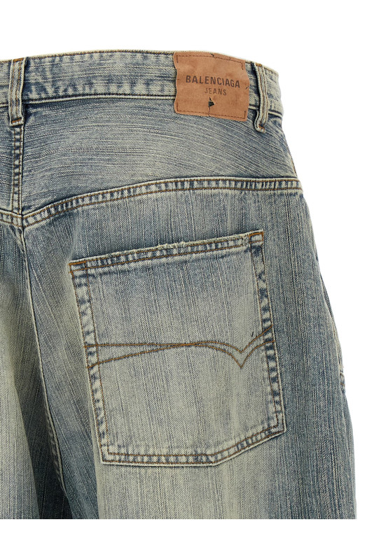 Джинсы «багги» Синие 814161TNW655760