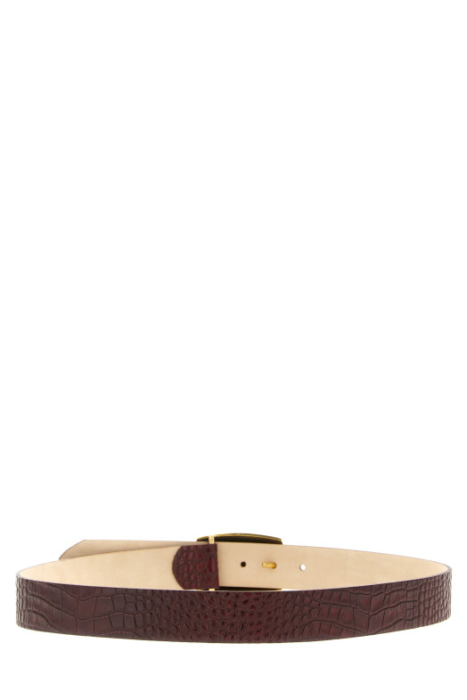 'Milou' belt Bordeaux