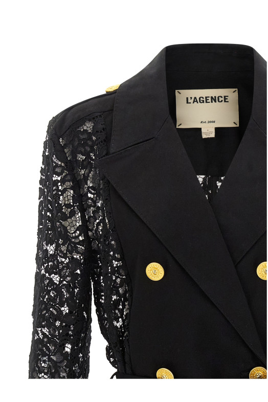 'Amata' trench coat Black 'Amata' trench coat Black