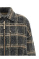 Утепленная мохеровая куртка Серая BRUNELLO CUCINELLI M2I233116CND54 Утепленная мохеровая куртка Серая BRUNELLO CUCINELLI M2I233116CND54