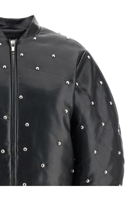 'Studded Padded' bomber jacket Black 'Studded Padded' bomber jacket Black