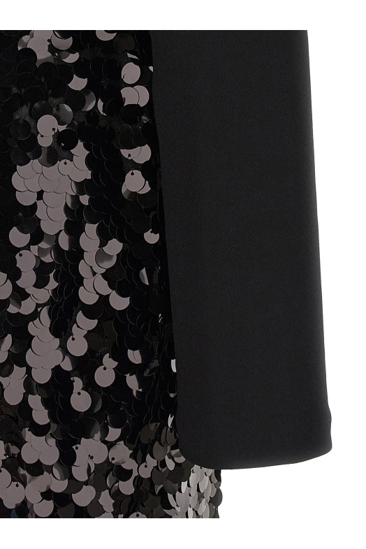 'Knotted Midi' dress Black 'Knotted Midi' dress Black