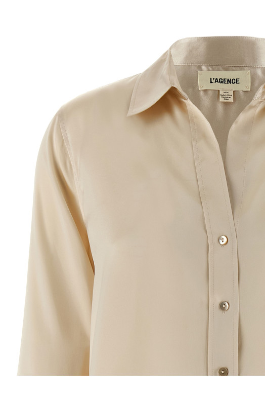 Сорочка «Дані» Бежева 40126CLWCHMP