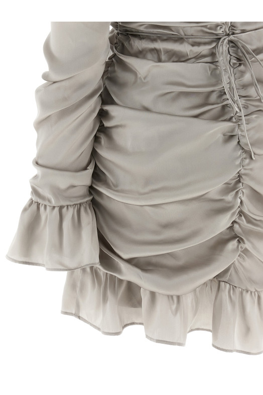 'Ls Mini Bow' dress Gray 'Ls Mini Bow' dress Gray