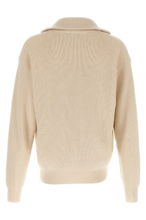Бавовняний кардиган Бежевий JIL SANDER J47HP0001J15365102 Бавовняний кардиган Бежевий JIL SANDER J47HP0001J15365102