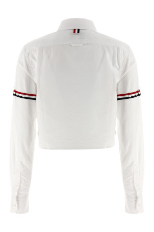 RWB укорочена сорочка Біла THOM BROWNE FLL164O02188100 RWB укорочена сорочка Біла THOM BROWNE FLL164O02188100