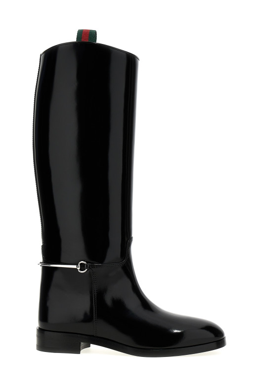 'Morsetto Slim' boots Black