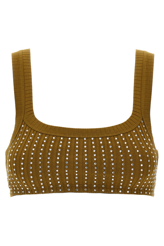 Кришталева верхня частина Зелена THE ATTICO 251WCL00006081