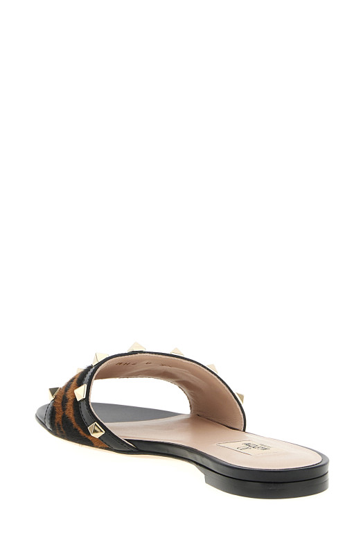 Valentino Garavani «Rockstud» слайди Коричневі W0S0MH4AMXAB7 Valentino Garavani «Rockstud» слайди Коричневі W0S0MH4AMXAB7