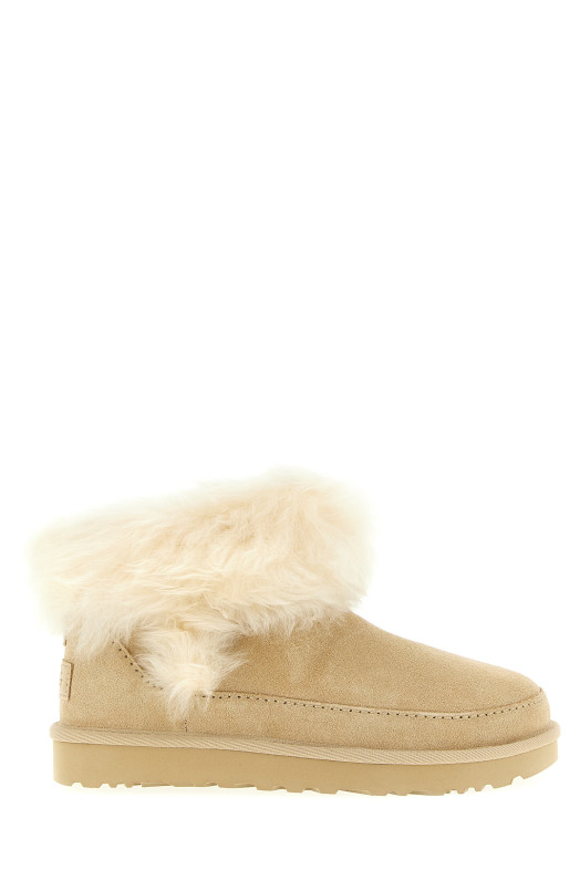 Ботильоны «Classic Ultra Mini Chalet» Бежевые 1173832SNDCS