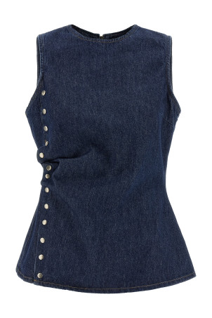 'Denim Buttoned' top Blue 'Denim Buttoned' top Blue
