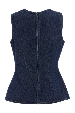 'Denim Buttoned' top Blue 'Denim Buttoned' top Blue
