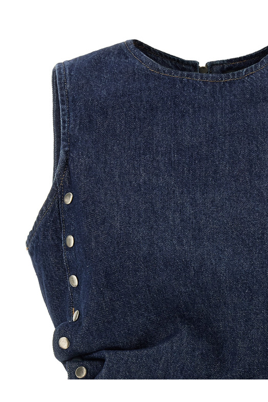 'Denim Buttoned' top Blue 'Denim Buttoned' top Blue