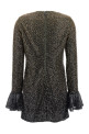 'Beaded Ls Mini' dress Brown