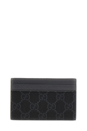 Карточный держатель с логотипом Серый GUCCI 768248FACQC1048 Карточный держатель с логотипом Серый GUCCI 768248FACQC1048