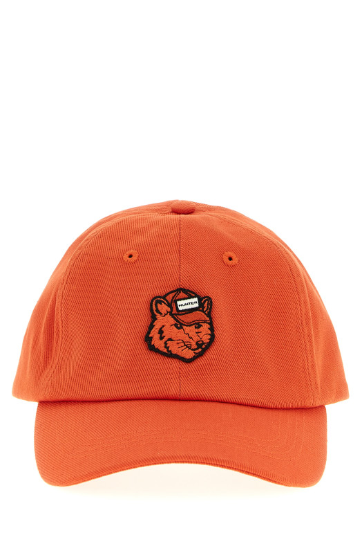 Maison Kitsuné x Hunter 'Fox Head' cap orange
