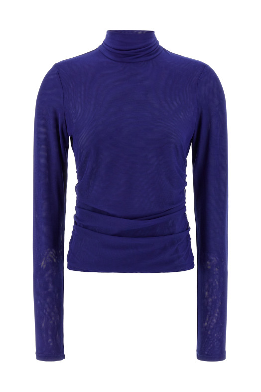 Свитер «Mesh Rouched» Синий 11491715871587 Свитер «Mesh Rouched» Синий 11491715871587