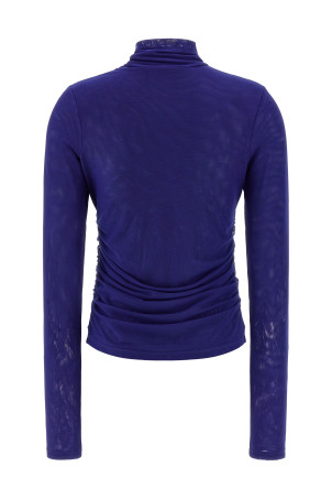 Светр «Mesh Rouched» Синій 11491715871587 Светр «Mesh Rouched» Синій 11491715871587