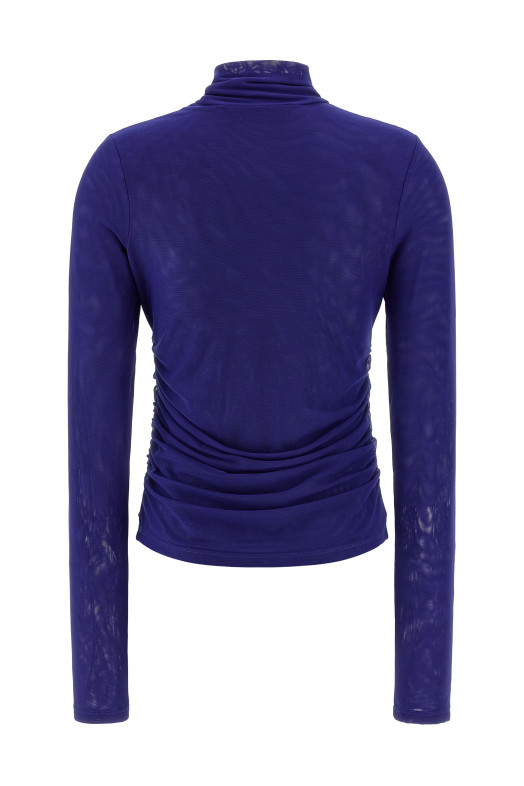 Свитер «Mesh Rouched» Синий 11491715871587 Свитер «Mesh Rouched» Синий 11491715871587