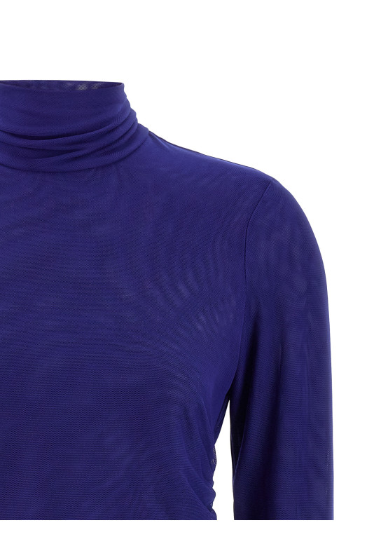 Свитер «Mesh Rouched» Синий 11491715871587 Свитер «Mesh Rouched» Синий 11491715871587