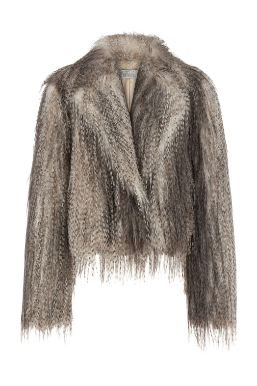 Eco fur long hair Gray Eco fur long hair Gray