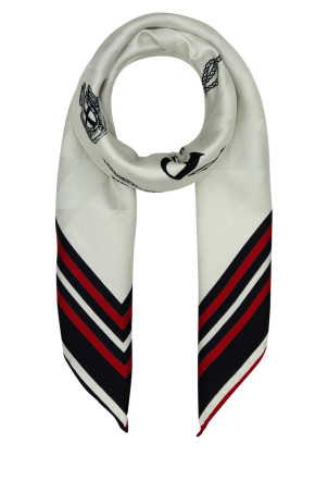 Ivory twill foulard PRADA (1FF0042HIG)