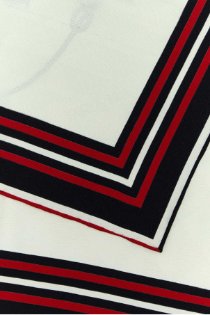 Ivory twill foulard PRADA (1FF0042HIG)