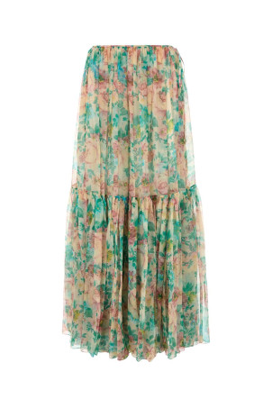 Printed silk skirt CHLOE (25UJU10465) Printed silk skirt CHLOE (25UJU10465)